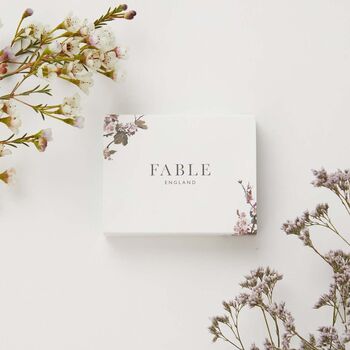 Enamel Hydrangea Necklace, 4 of 6