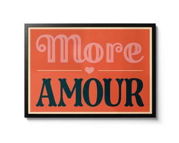 More Amour Giclée Print, 9 of 9