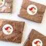 Happy Christmas Chocolate Brownie Gift, thumbnail 1 of 7