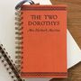 'The Two Dorothys' Upcycled Notebook, thumbnail 1 of 4