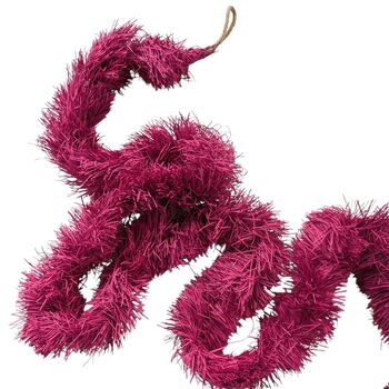 Christmas And Party Paper Tinsel Garland Assorted Colours Two Mtr, 5 of 9