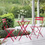 Small Bistro Set In Pomegranate, thumbnail 1 of 2