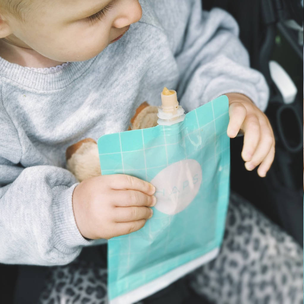 Eco Friendly Smoothie Baby Food Bag Set Of Three By Little Baby Company