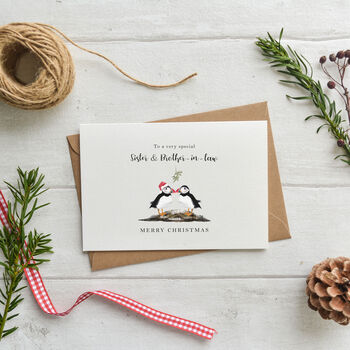Personalised Family Members Puffin Card, 3 of 5