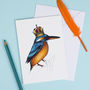 Birds In Hats A6 Greetings Card Set, thumbnail 4 of 10