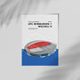 Wimbledon Play Off Final Wembley Print, thumbnail 2 of 4