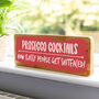 Personalised Funny Drink Sign, thumbnail 3 of 7
