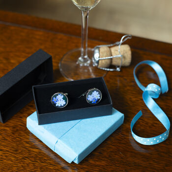 Forget Me Not Cufflinks, 2 of 8