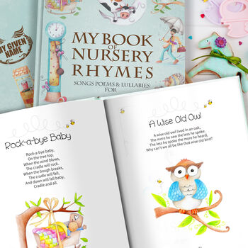 1st Birthday Book Of Nursery Rhymes And Poems, 5 of 11