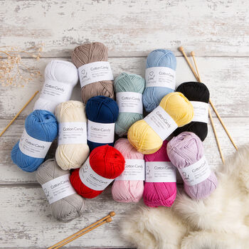 Cotton Candy Yarn 50g Ball | 100% Cotton Blend, 3 of 12