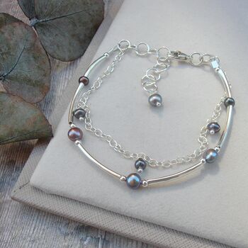 Freshwater Pearl Layered Bracelet, 5 of 7