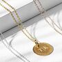 Personalised Wreath 18 K Gold Plated Necklace, thumbnail 11 of 12