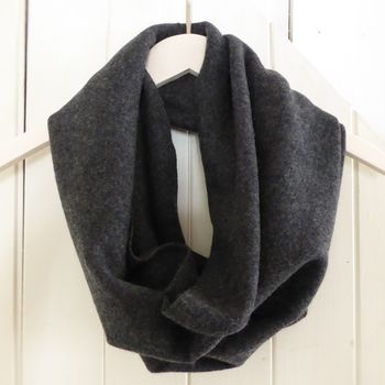 Cashmere Infinity Scarf Snood, 3 of 4