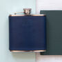 Personalised 6oz Leather Hip Flask, thumbnail 6 of 7