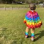 Rainbow Bird Costume For Kids And Adults, thumbnail 4 of 11