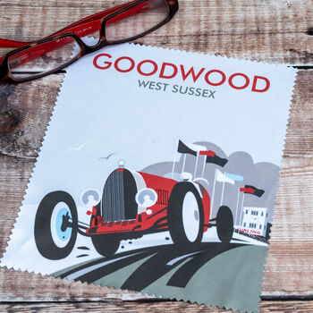 Goodwood Glasses Lens Cloth / Screen Cleaner, 2 of 2