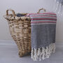 Cotton Beach Towel And Carrier Strap 30th Birthday Gift Set, thumbnail 4 of 12