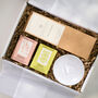 Orange Blossom, British Botanical Gift Box. Reed Diffuser, Two Handmade Soaps And Ceramic Soap Dish, thumbnail 1 of 7