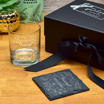 Personalised Retirement Gardening Whiskey Glass, 4 of 8