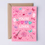 Taylor Swift You're My Lover Valentine's Day Card, thumbnail 1 of 3
