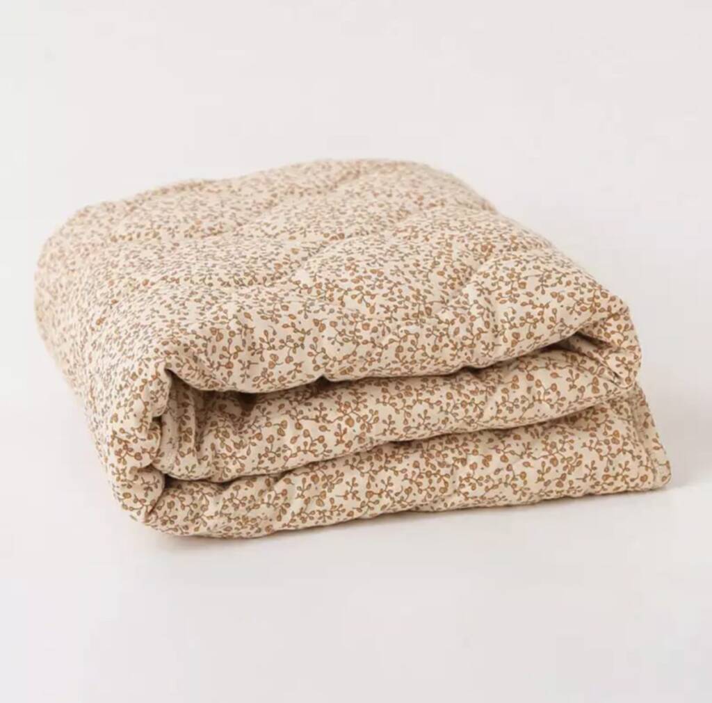 Ditsy Boho Quilted Baby Blanket By Oh So Kel