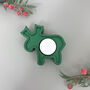 Festive Reindeer Tealight Holder Christmas Decorations, thumbnail 7 of 10