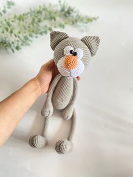 Handmade Crochet Cat Toys For Children, 2 of 12