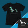 Mumasaurus Dinosaur T Shirt Glow In The Dark, thumbnail 1 of 7