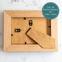 Personalised Graduation Oak Picture Frame, thumbnail 5 of 7