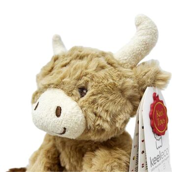 Luxury Baby Gift Box Highland Cow, 9 of 12