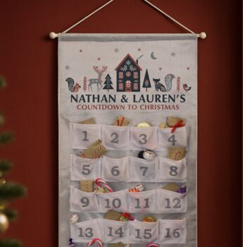 Personalised Fill Your Own Christmas Advent Calendar, 4 of 5
