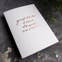 Grief Takes Time There's No Rush Luxury Foiled Card, thumbnail 3 of 3