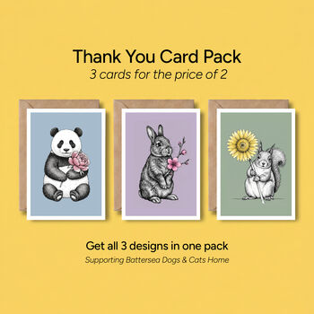 Peony Panda Card, 4 of 6
