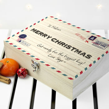 Personalised Letter To Santa Filled Christmas Tea Box, 2 of 6