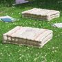 Belle Jardinere Picnic Floor Cushions, thumbnail 1 of 6