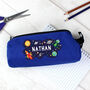 Personalised Space Blue Pencil Case, thumbnail 1 of 2