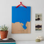 Coastline Wooden And Acrylic Wall Hanging, thumbnail 4 of 12