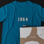 60th Birthday Year T Shirt, thumbnail 1 of 7