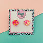 Summer Glitter Circle Stud Earrings *More Colours Available*, thumbnail 1 of 3