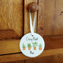 Crazy Plant Lady Ceramic Hanging Ornament, thumbnail 7 of 8