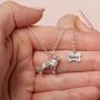 Personalised Golden Retriever Sterling Silver Necklace, thumbnail 1 of 10