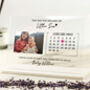 Personalised Baby Photo Calendar Plaque, thumbnail 5 of 7