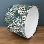 Ennerdale Teal Floral Drum Lampshades, thumbnail 7 of 9