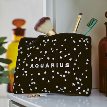 Zodiac Embroidered Pouch, 2 of 10