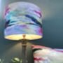 De Lux Artist Handmade Abstract Lampshade, thumbnail 1 of 4