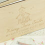 Personalised Engraved Christening Church Guest Book, thumbnail 2 of 4