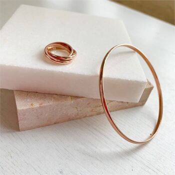 Walton Rose Gold Russian Wedding Ring 2mm, 4 of 6