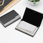 Personalised Leather Business Card Holder, thumbnail 1 of 3