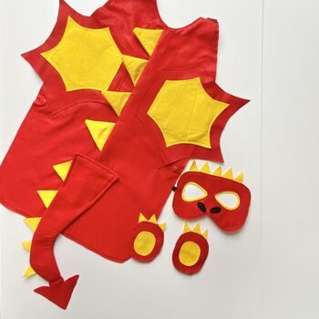 Felt Dragon Costume For Children And Adults, 8 of 11