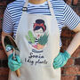 Personalised Plant Mum Mothers Day Gardening Apron, thumbnail 1 of 3